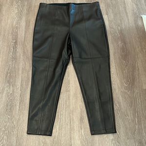 NWT Ann Taylor Faux Leather Pants